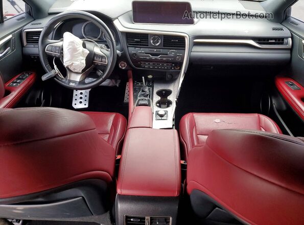 2T2BZMCA0KC192258 2019 LEXUS RX Gray Вид панелі приладів