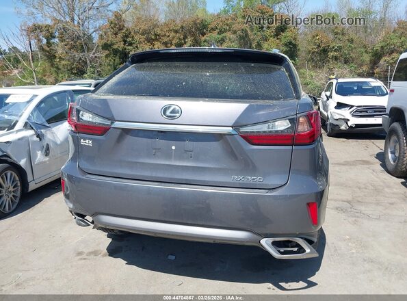 2T2BZMCA1GC017265 2016 LEXUS RX 350 Серый 