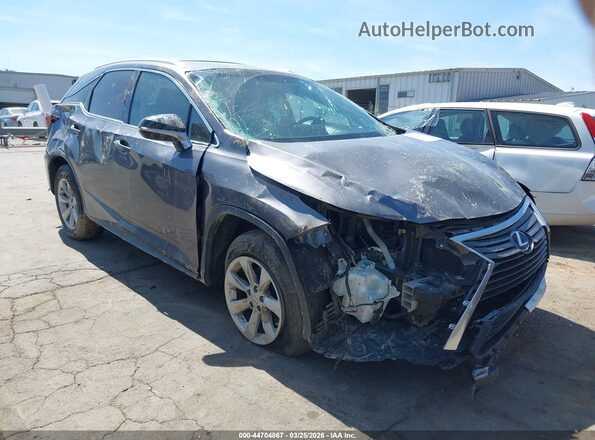 2T2BZMCA1GC017265 2016 LEXUS RX 350 Серый Передняя правая четверть