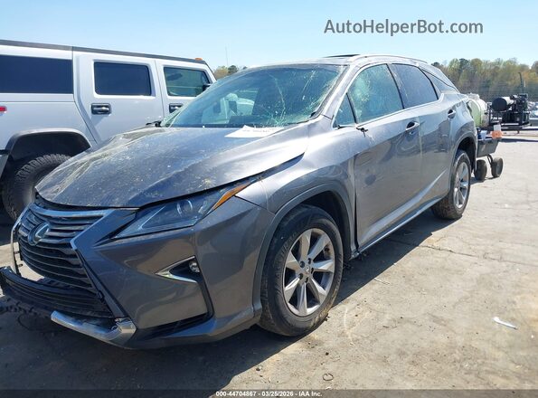 2T2BZMCA1GC017265 2016 LEXUS RX 350 Серый Передняя левая четверть