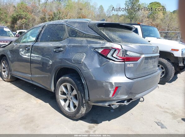 2T2BZMCA1GC017265 2016 LEXUS RX 350 Серый Задняя левая четверть