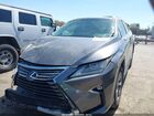 2016 Lexus Rx 350   Серый vin: 2T2BZMCA1GC017265