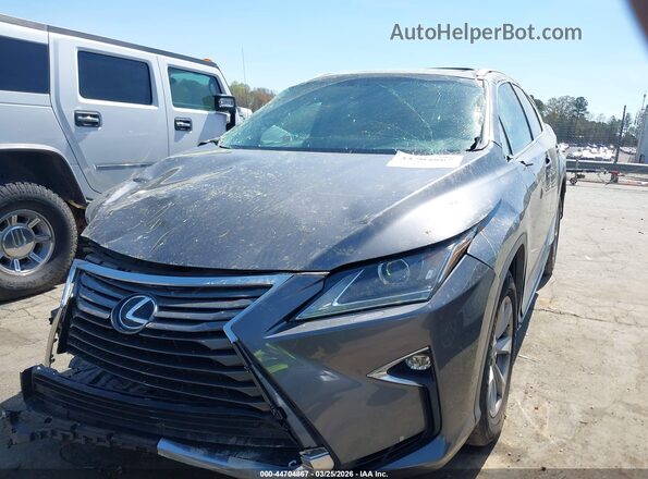 2T2BZMCA1GC017265 2016 LEXUS RX 350 Серый Вид щитка приборов