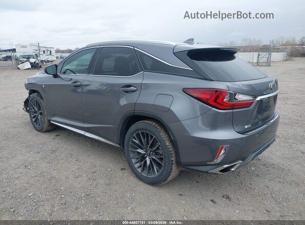 2T2BZMCA1GC030906 2016 LEXUS RX 350 Черный Задняя левая четверть