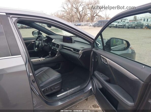 2T2BZMCA1GC030906 2016 LEXUS RX 350 Черный Вид салона спереди