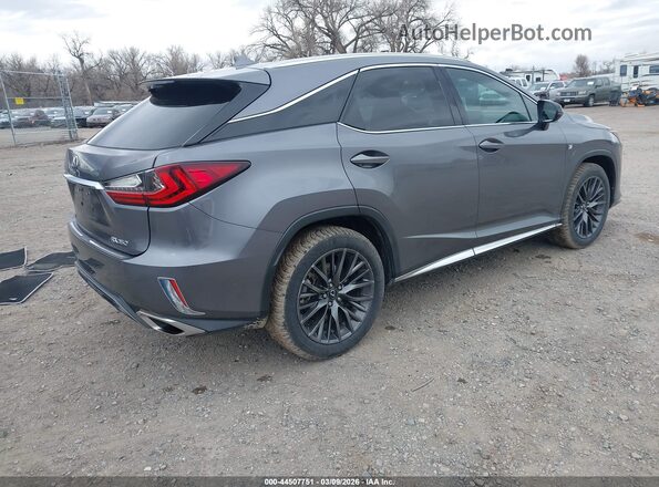 2T2BZMCA1GC030906 2016 LEXUS RX 350 Черный Задняя правая четверть