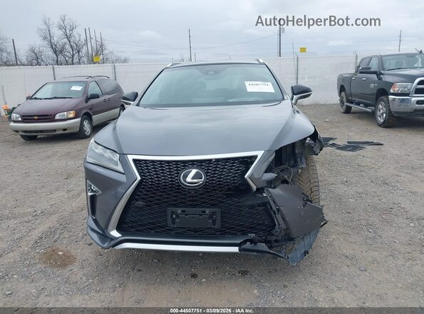 2T2BZMCA1GC030906 2016 LEXUS RX 350 Черный Вид щитка приборов