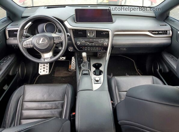 2T2BZMCA1GC041372 2016 LEXUS RX Красный Вид панели приборов