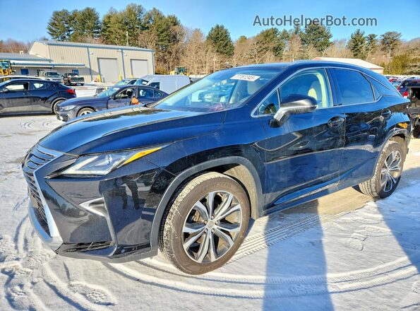 2T2BZMCA1HC063146 2017 LEXUS RX Черный Передняя левая четверть