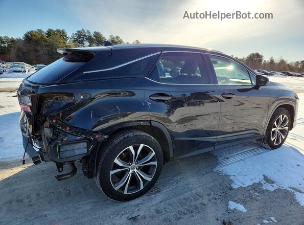 2T2BZMCA1HC063146 2017 LEXUS RX Черный Задняя правая четверть