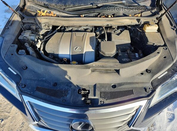 2T2BZMCA1HC063146 2017 LEXUS RX Черный Вид подкапотного пространства