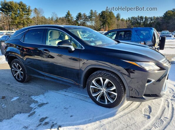 2T2BZMCA1HC063146 2017 LEXUS RX Черный Передняя правая четверть