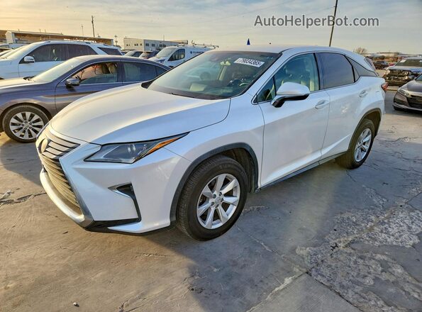 2T2BZMCA1HC115472 2017 LEXUS RX 350 Белый Передняя левая четверть