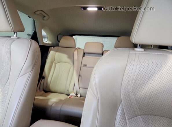 2T2BZMCA2HC092946 2017 LEXUS RX Кремовый Вид задних сидений