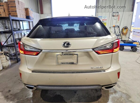 2T2BZMCA2HC092946 2017 LEXUS RX Кремовый Вид сзади