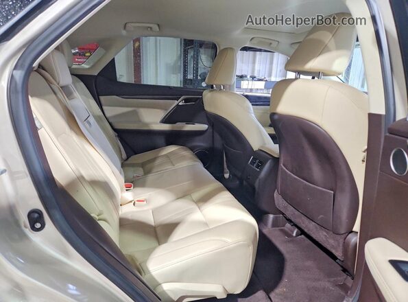 2T2BZMCA2HC092946 2017 LEXUS RX Кремовый Вид задней части салона