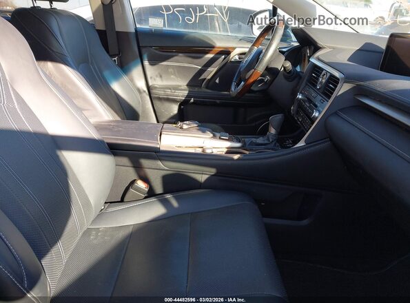 2T2BZMCA2KC194674 2019 LEXUS RX 350 Черный Вид салона спереди