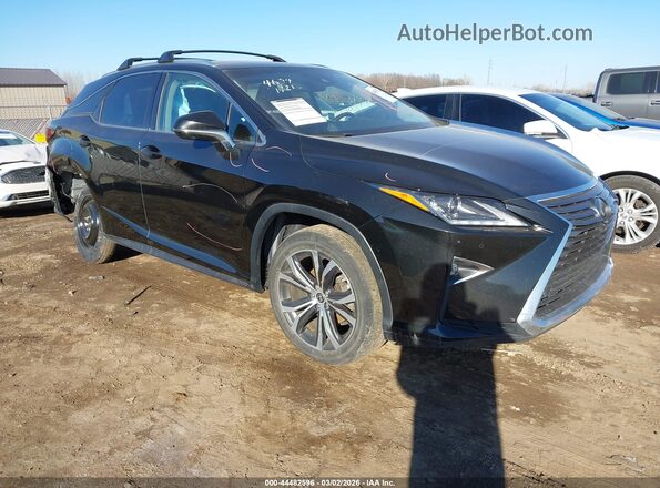 2T2BZMCA2KC194674 2019 LEXUS RX 350 Черный Передняя правая четверть