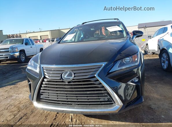 2T2BZMCA2KC194674 2019 LEXUS RX 350 Черный Вид задней части салона