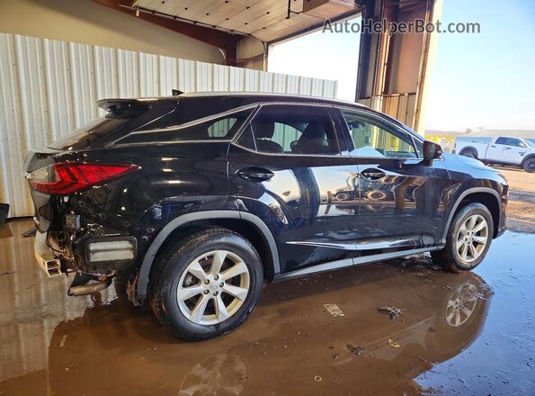 2T2BZMCA3GC007689 2016 LEXUS RX Black Trasero derecho