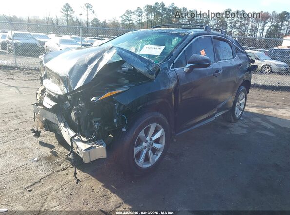 2T2BZMCA3GC007918 2016 LEXUS RX 350 Черный Передняя левая четверть