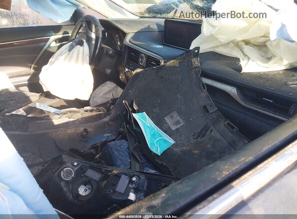 2T2BZMCA3GC007918 2016 LEXUS RX 350 Черный Вид салона спереди