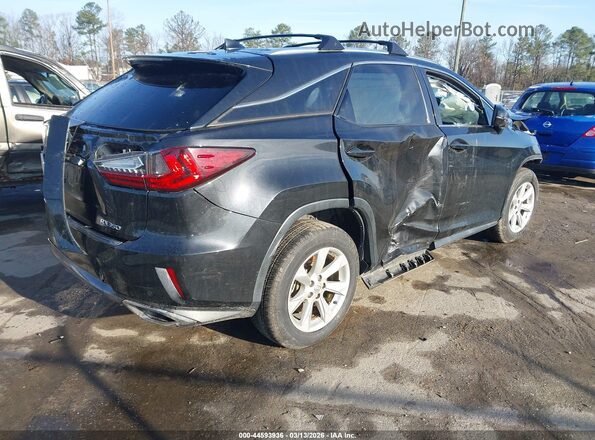 2T2BZMCA3GC007918 2016 LEXUS RX 350 Черный Задняя правая четверть