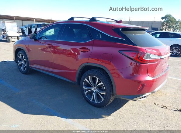 2T2BZMCA3GC017297 2016 LEXUS RX 350 Красный Задняя левая четверть