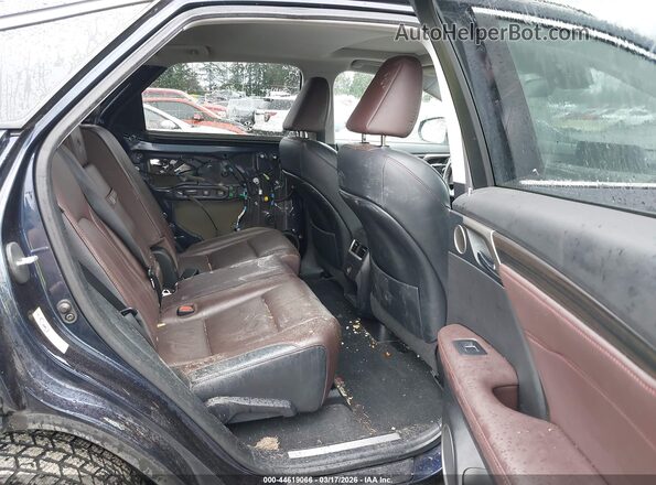 2T2BZMCA3GC024704 2016 LEXUS RX 350 Dark Blue Вид наклейки с VIN-кодом