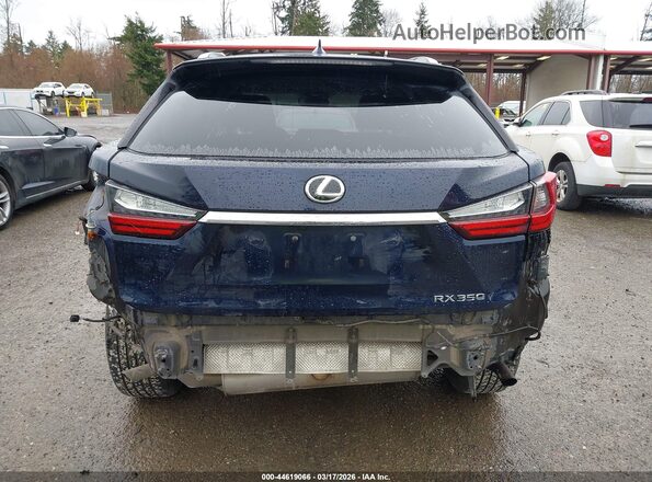 2T2BZMCA3GC024704 2016 LEXUS RX 350 Dark Blue 