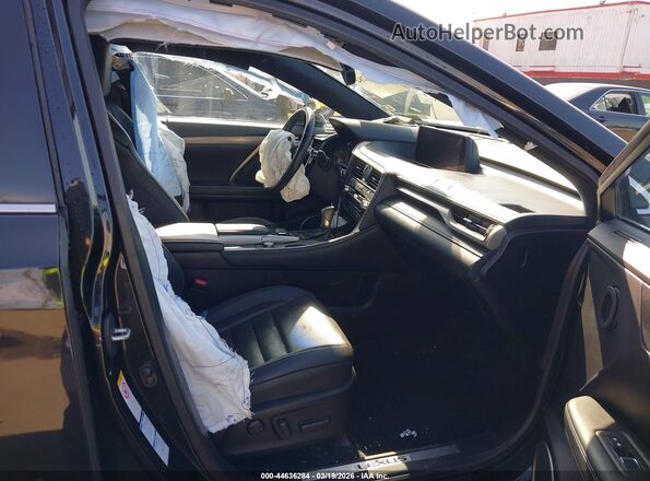 2T2BZMCA4GC017535 2016 LEXUS RX 350 Black Вид салону спереду