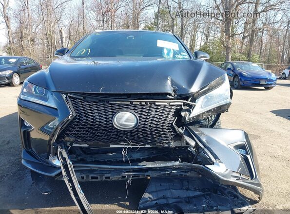 2T2BZMCA4GC017535 2016 LEXUS RX 350 Black Вид щитка приладів