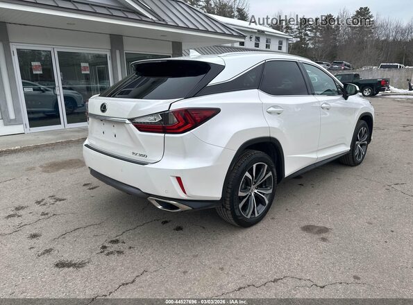 2T2BZMCA4GC034657 2016 LEXUS RX 350 White Trasero derecho