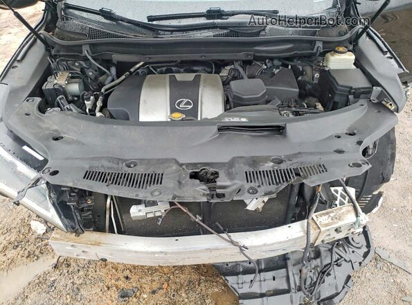 2T2BZMCA4GC034982 2016 LEXUS RX Black Vista del compartimento del motor