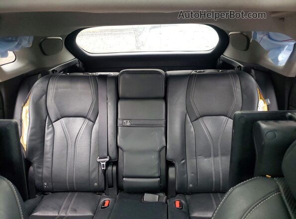 2T2BZMCA4GC034982 2016 LEXUS RX Black Vista de los asientos traseros