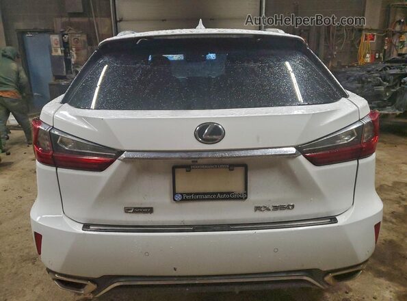 2T2BZMCA4HC054036 2017 LEXUS RX Белый Вид сзади