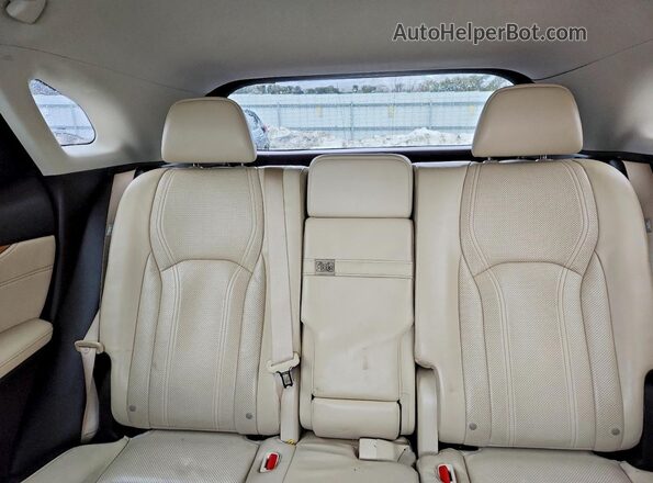2T2BZMCA4HC063206 2017 LEXUS RX Белый Вид задних сидений