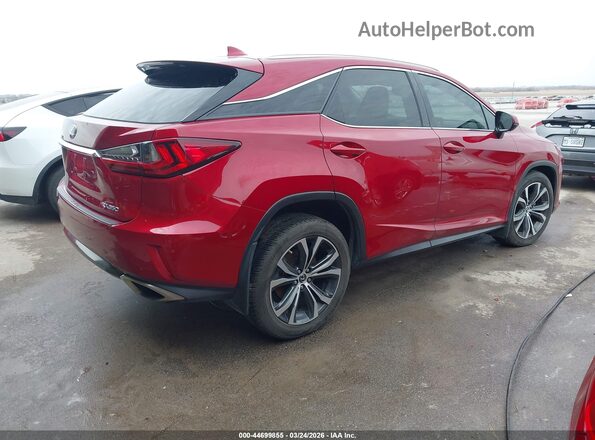 2T2BZMCA4KC178914 2019 LEXUS RX 350 Red Задня права чверть