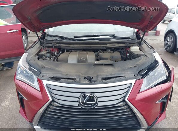 2T2BZMCA4KC178914 2019 LEXUS RX 350 Red Вид ззаду
