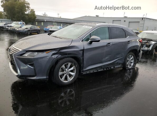 2T2BZMCA4KC190030 2019 LEXUS RX Gray Առջևի ձախ երեք քառորդ տեսարան