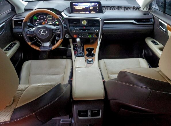 2T2BZMCA4KC190965 2019 LEXUS RX Blue Widok deski rozdzielczej