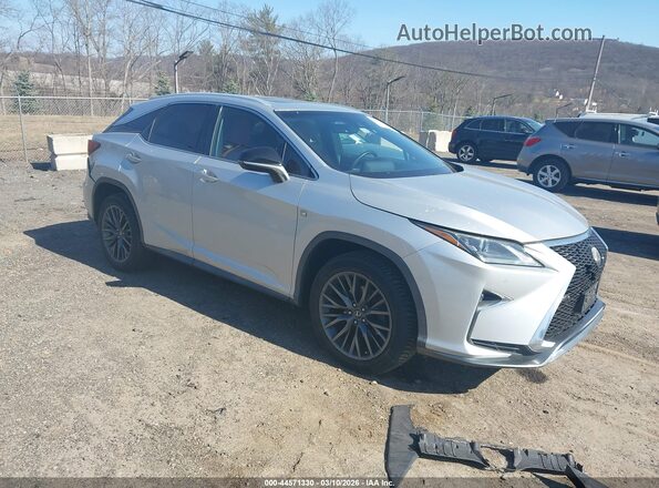 2T2BZMCA5GC053797 2016 LEXUS RX 350 Серебряный Передняя правая четверть