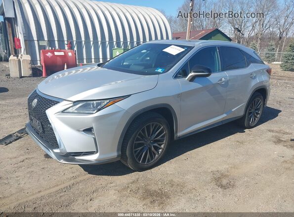 2T2BZMCA5GC053797 2016 LEXUS RX 350 Серебряный Передняя левая четверть