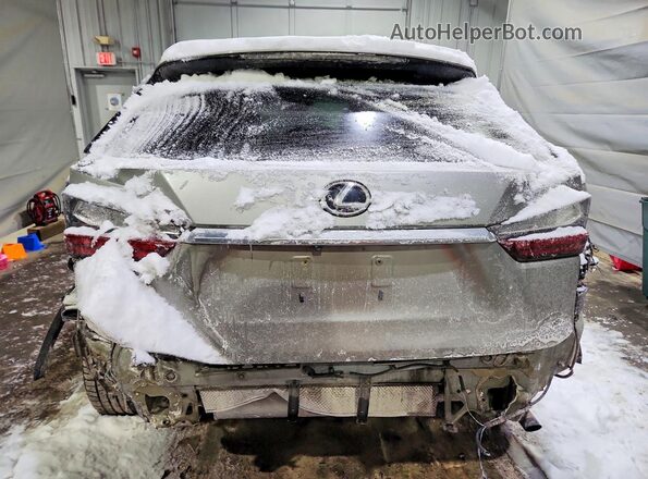 2T2BZMCA5HC104975 2017 LEXUS RX Silver Widok z tyłu