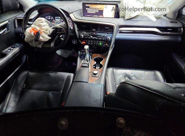 2T2BZMCA5HC104975 2017 LEXUS RX Silver Widok deski rozdzielczej
