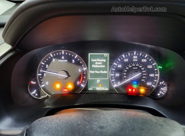 2T2BZMCA5HC104975 2017 LEXUS RX Silver Widok zestawu wskaźników