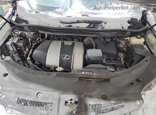 2T2BZMCA5HC104975 2017 LEXUS RX Silver Widok komory silnika