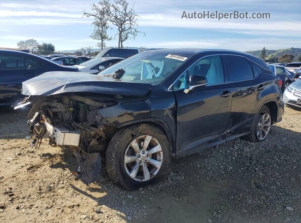 2T2BZMCA5HC113871 2017 LEXUS RX Черный Передняя левая четверть