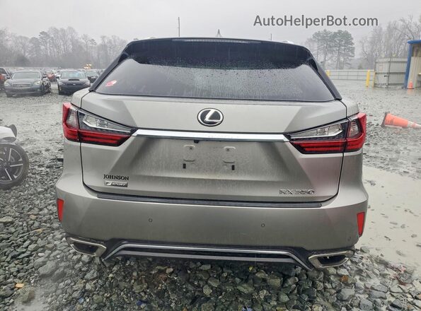2T2BZMCA5KC194765 2019 LEXUS RX Gray Widok z tyłu