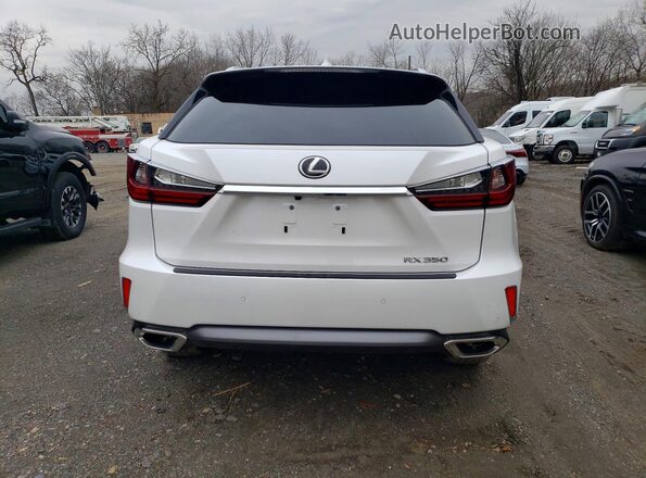 2T2BZMCA5KC195463 2019 LEXUS RX White Вид ззаду